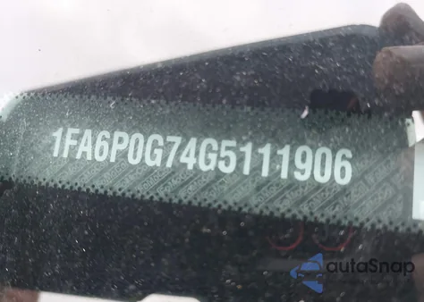 2016 Ford Fusion S z USA, uszkodzony, nr VIN 1FA6P0G74G5111906